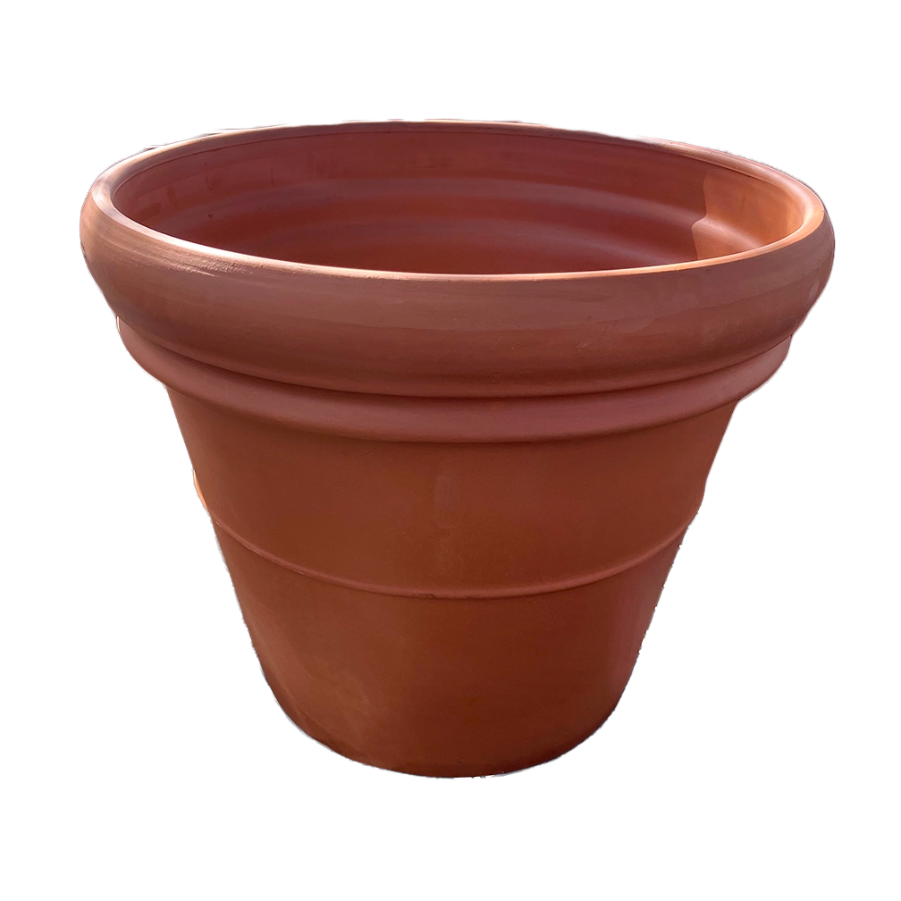 Terracotta Heavy Rim Pot