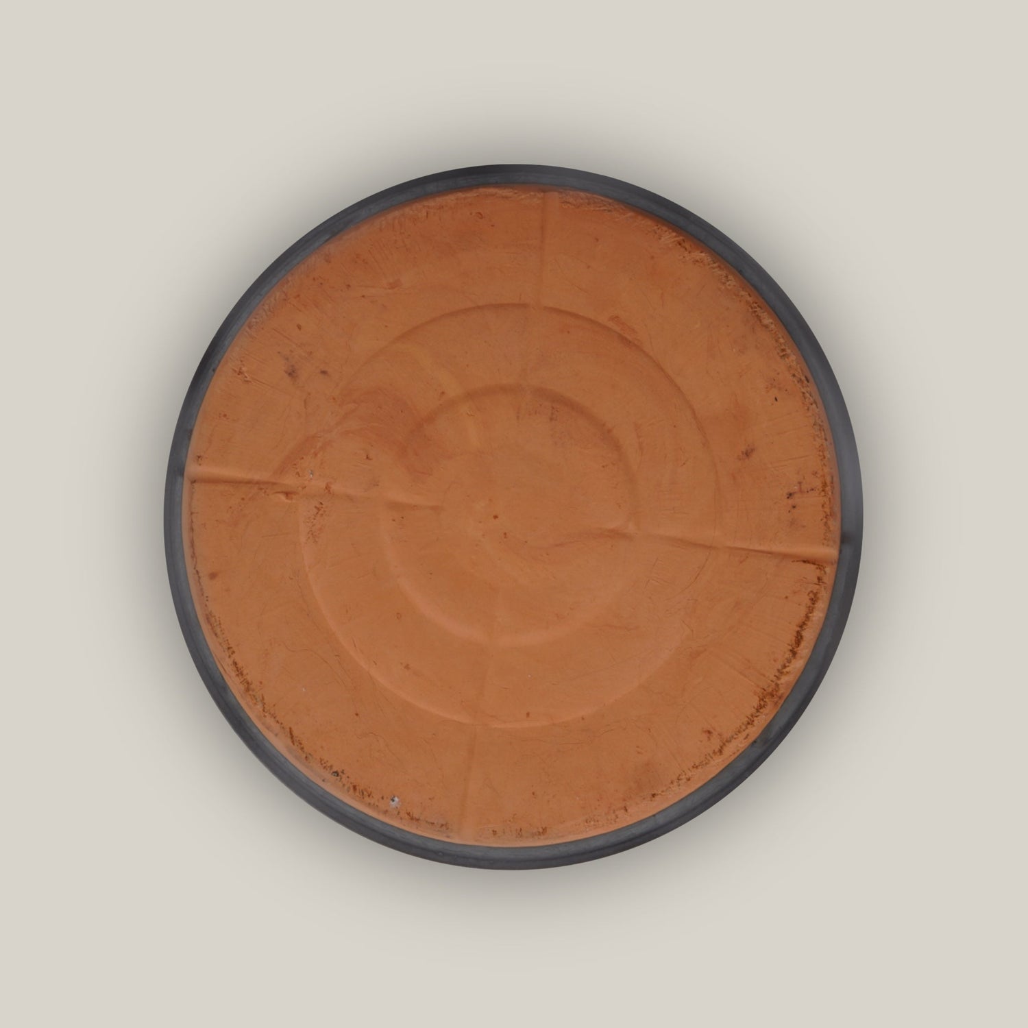 6135H33FS - Round | Matte Black Ceramic Plant Saucer | High Fired Ecofriendly Clay - Sizes 8"-24"
