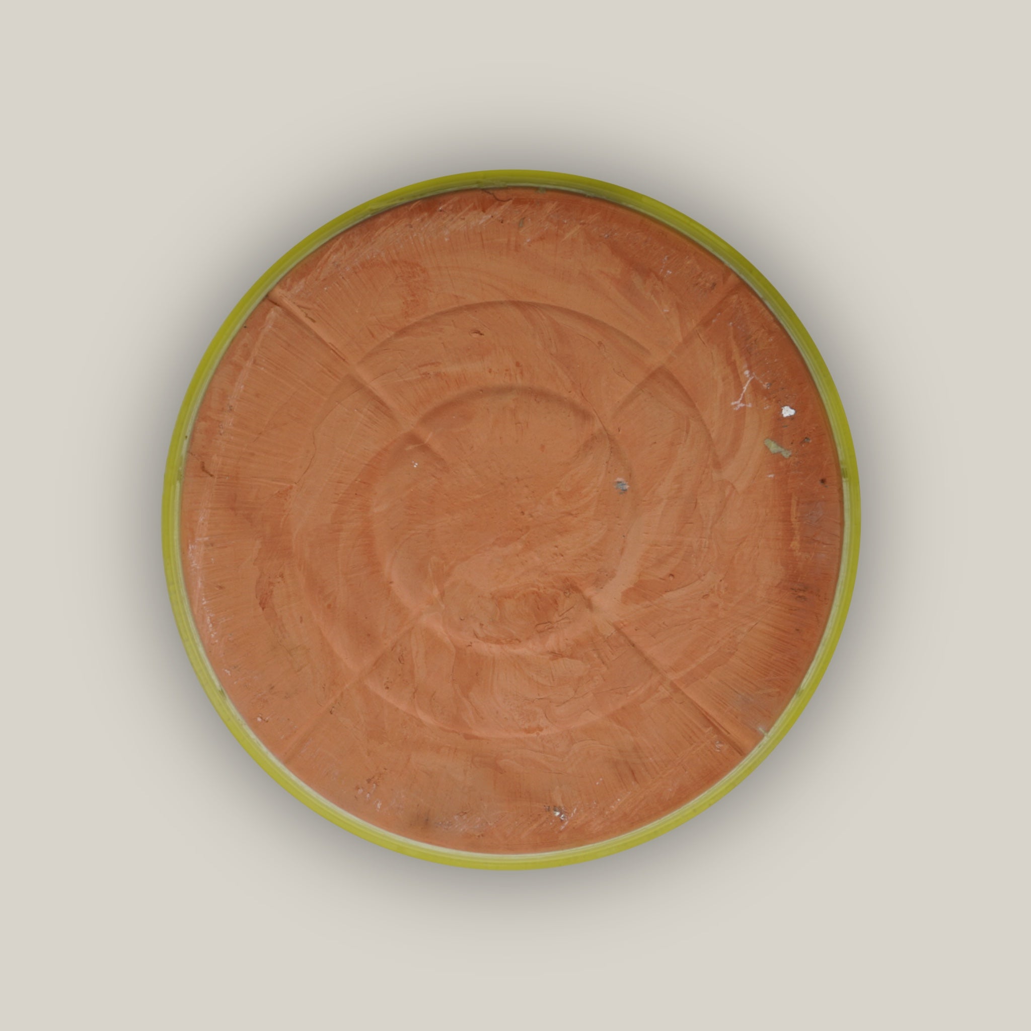 6135H41FS - Round | Yellow Ceramic Plant Saucer | High Fired Ecofriendly Clay - Sizes 8"-24"