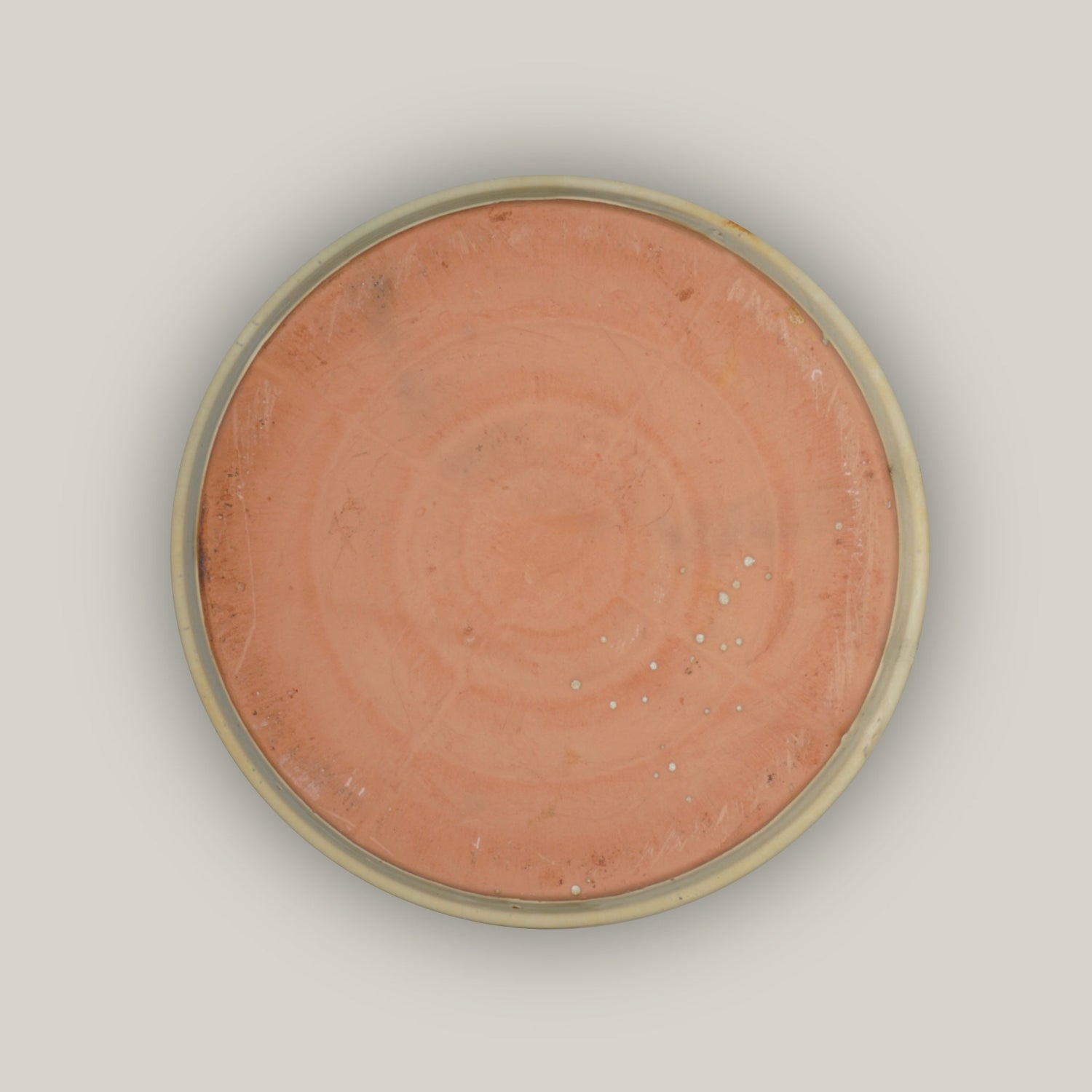 6135H39FS - Round | Yellow Cream Ceramic Plant Saucer | High Fired Ecofriendly Clay - Sizes 8"-24"