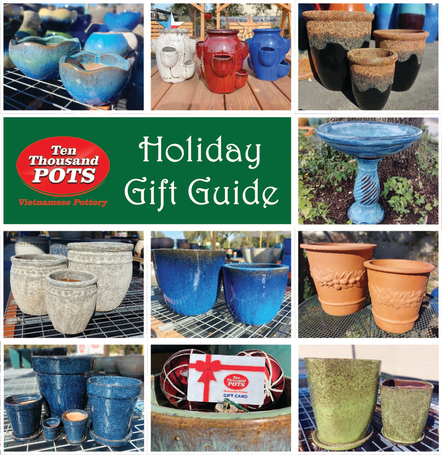 Ten Thousand Pots Holiday Gift Guide