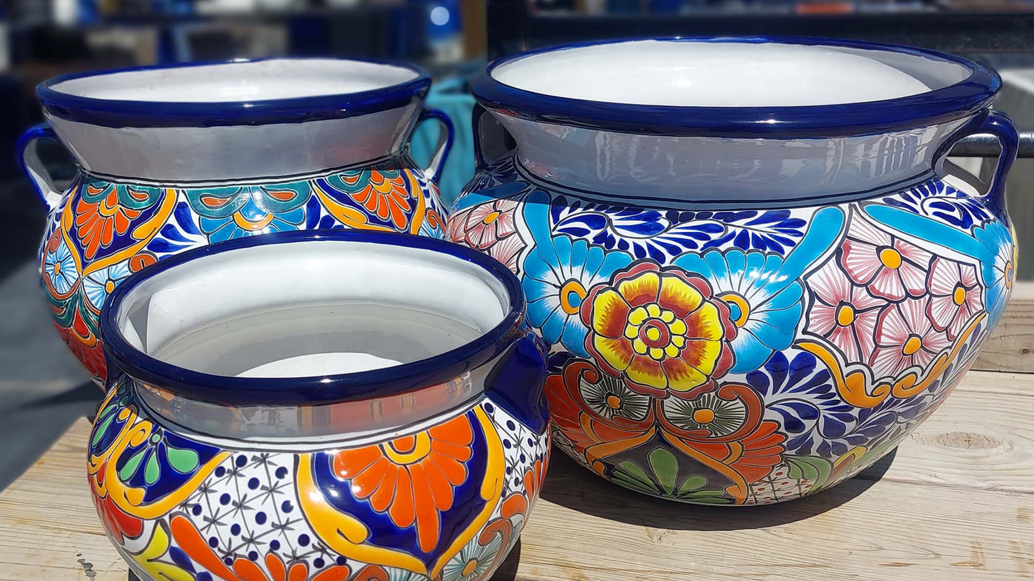 How to Decorate with Talavera Pots for a Festive Holiday Vibe