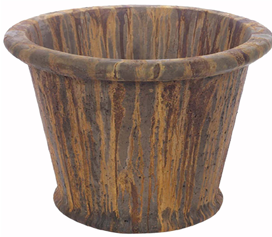 Plain Rim Pot Pnt - Pre Aged