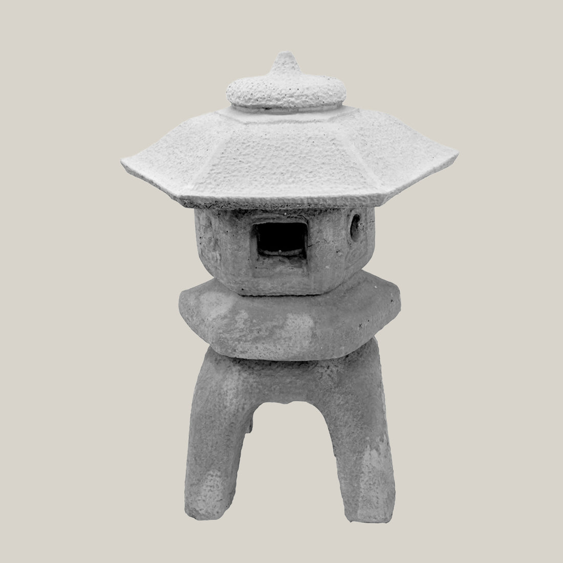 Japanese-Style Stone Lantern