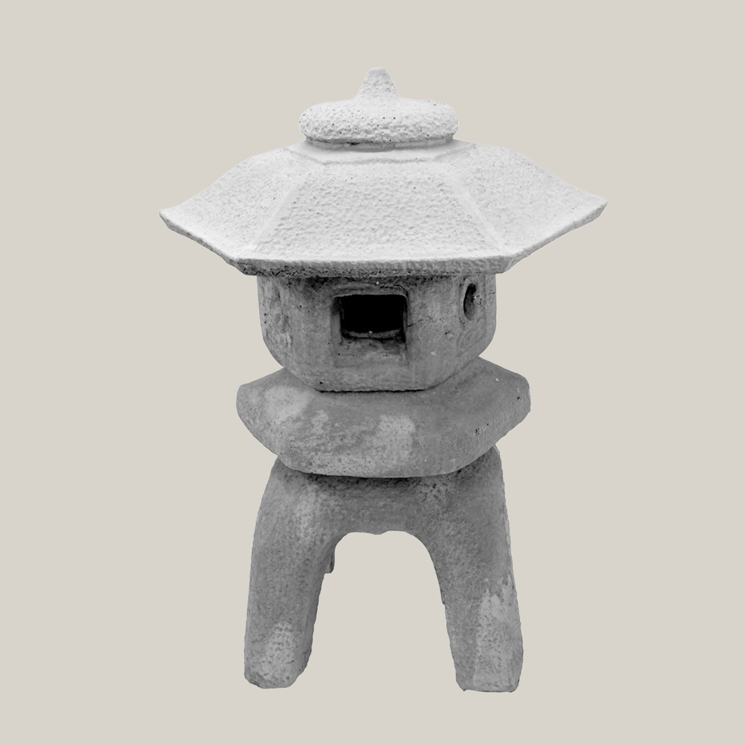 Japanese-Style Stone Lantern