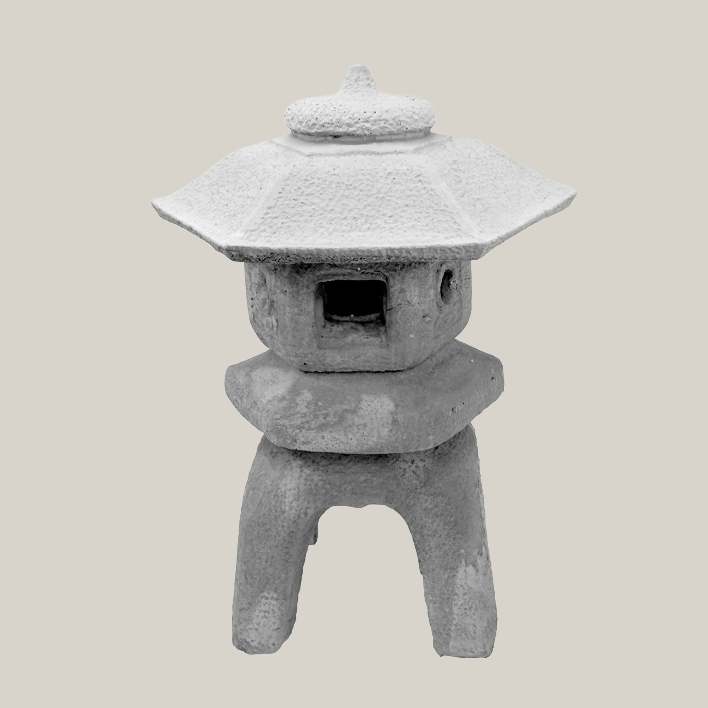 Japanese-Style Stone Lantern
