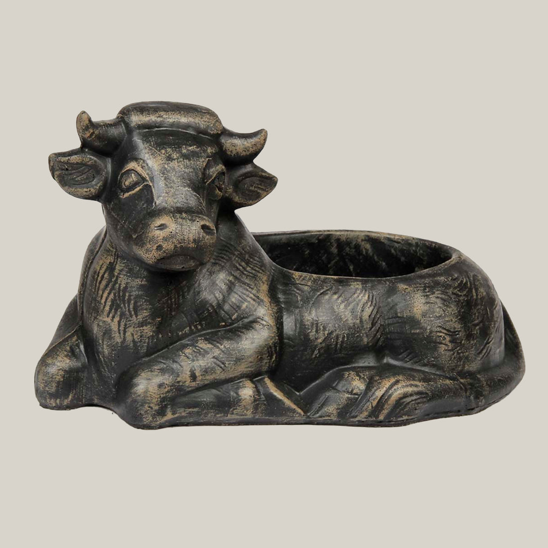 Cow Planter Sculpture