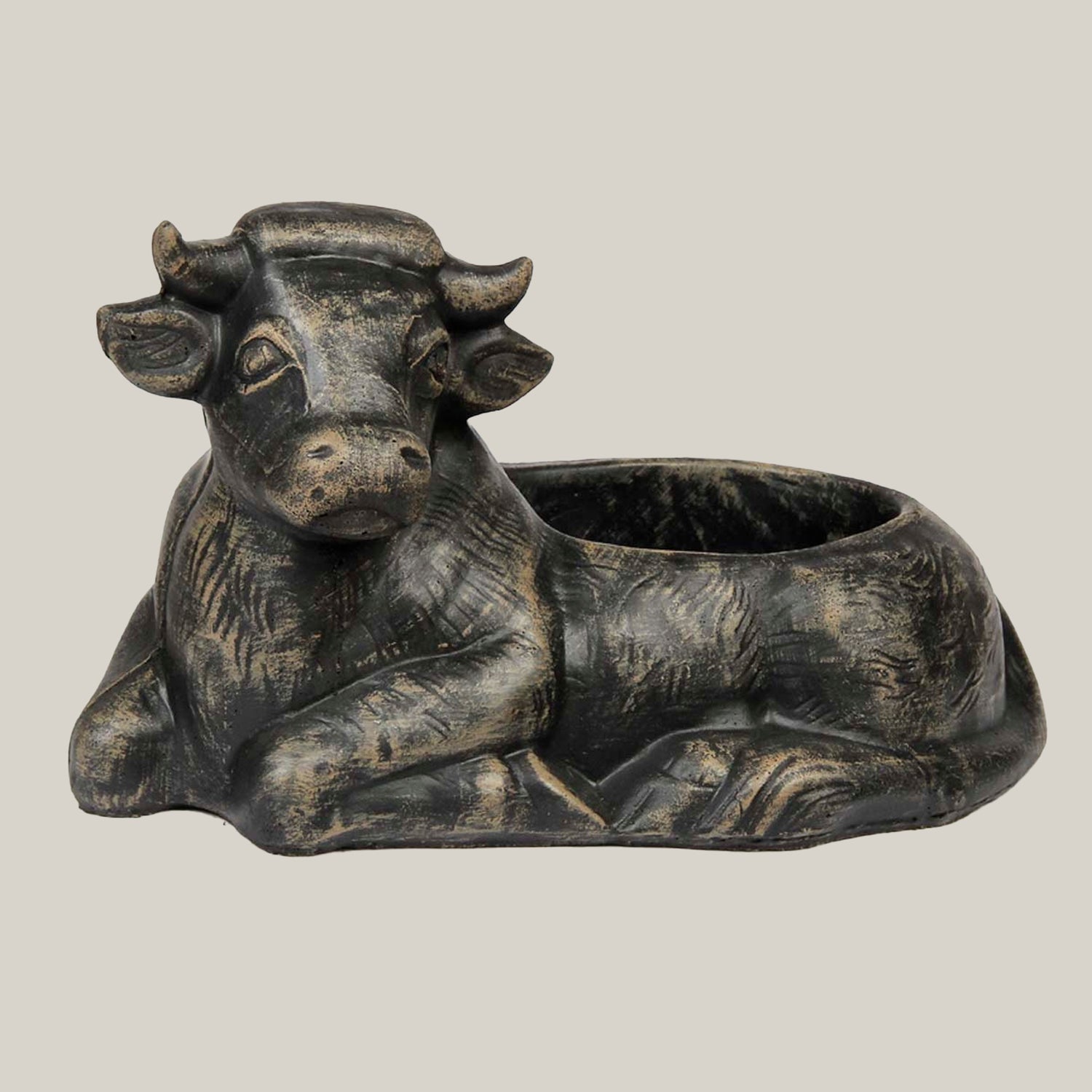 Cow Planter Sculpture