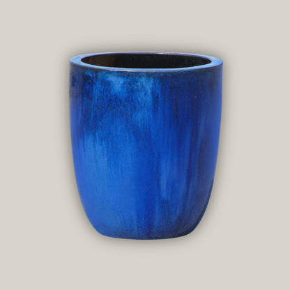 1-3044BC - Blue Cloud Tall Tapered U Planter