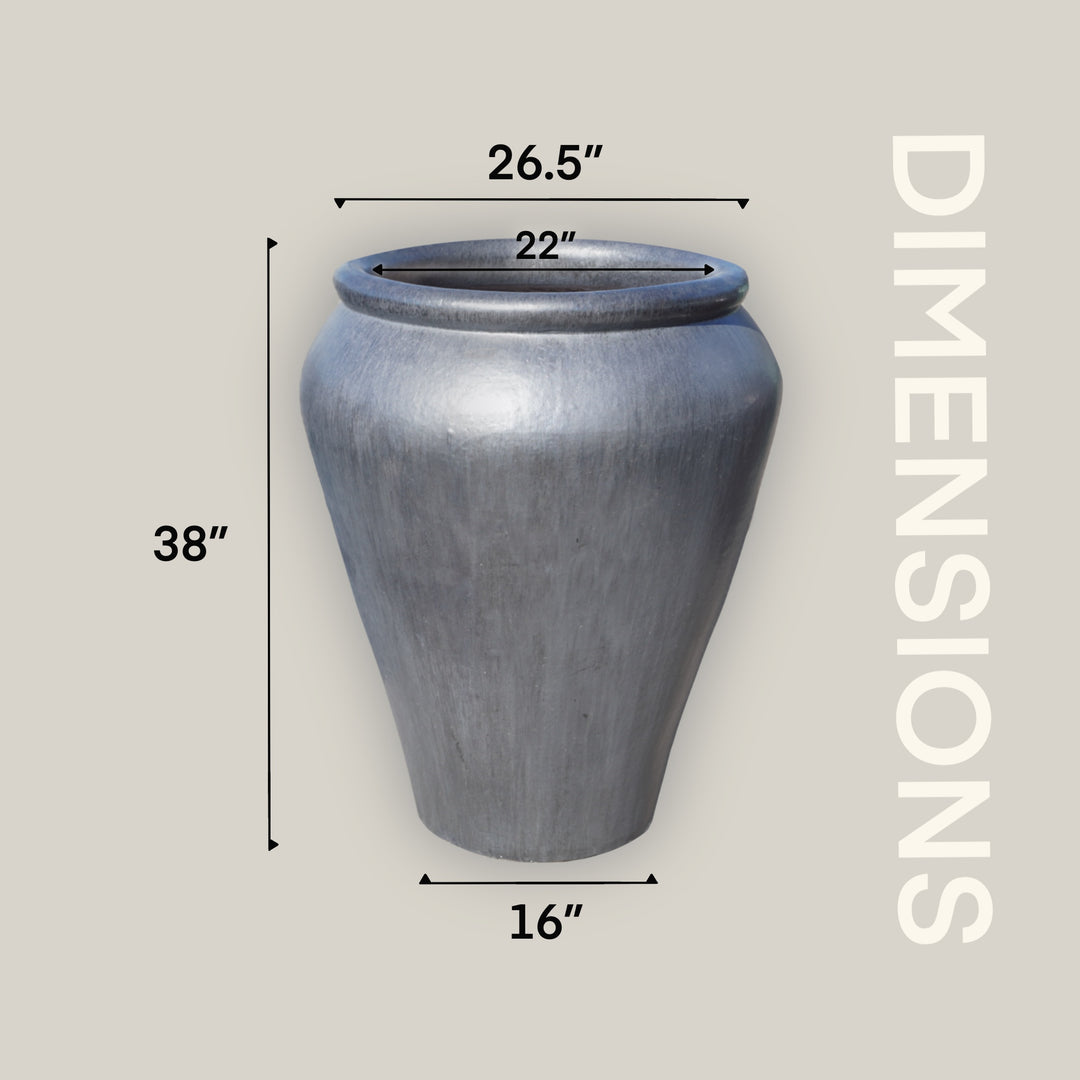 Graphite Palace Pot