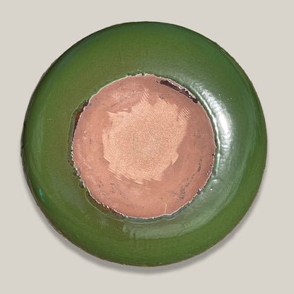 3106L39TFFS - Ceramic Bird Bath Bowl - Atomic Green