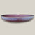 Falling Purple Ceramic Bird Bath Bowl