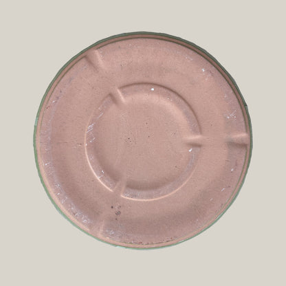 3125L39FS - Round | Atomic Green Ceramic Plant Saucer | High Fired Ecofriendly Clay - Sizes 11.5"-19.5"