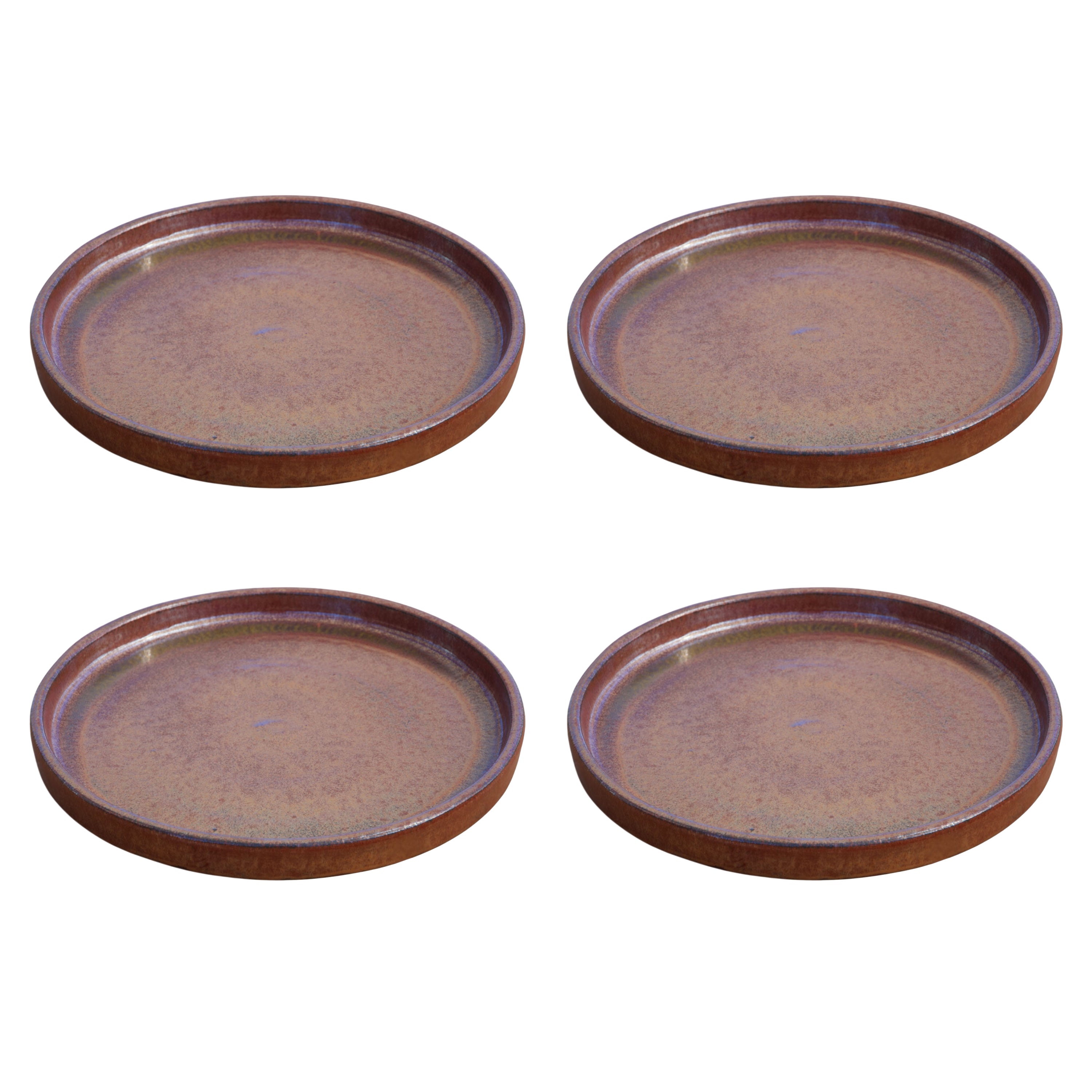 Round Oxide Ceramic Clay Plant Saucer