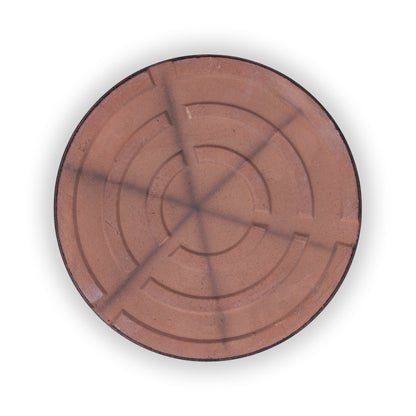 Round Black Ceramic Clay Plant Saucer
