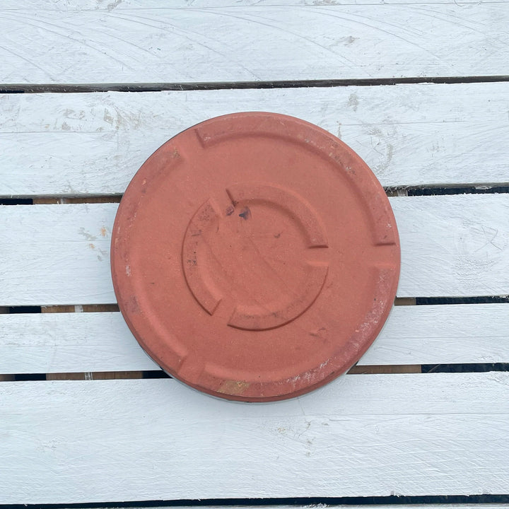 Dark Blue Round Ceramic Saucer - Free Shipping