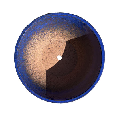 Falling Blue Low Wide Planter