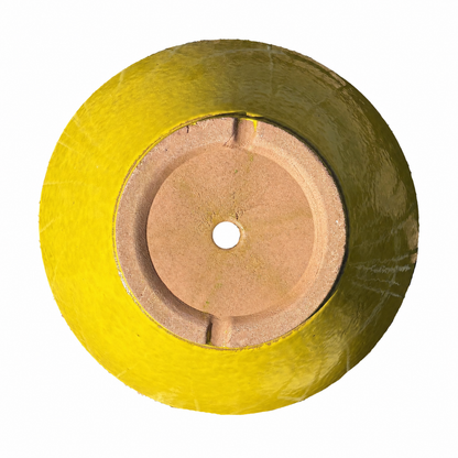 Atomic Yellow Low Wide Planter