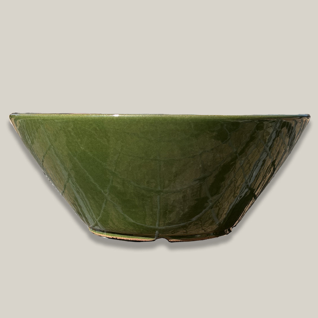 372L39FS - Atomic Green Low Wide Planter-FREE SHIPPING