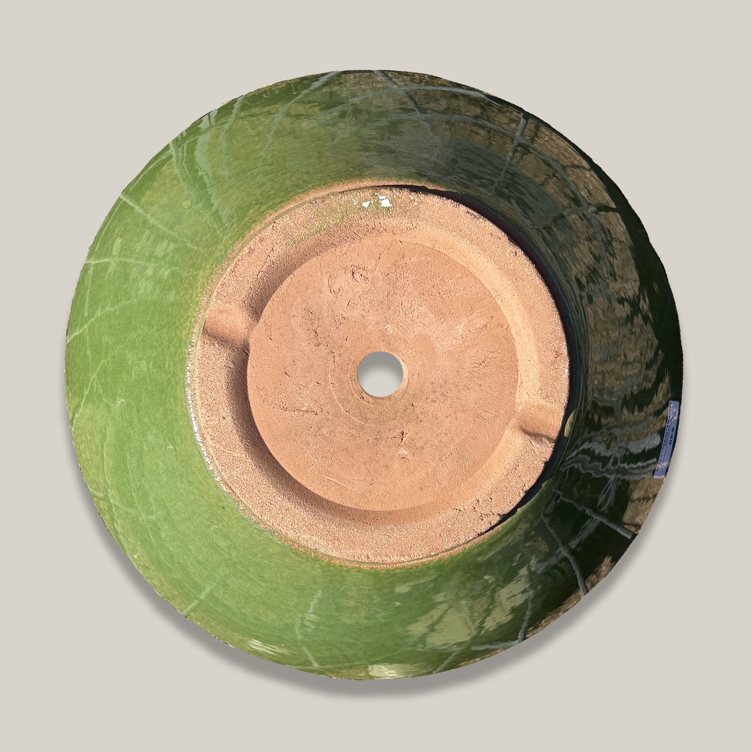 372L39FS - Atomic Green Low Wide Planter-FREE SHIPPING