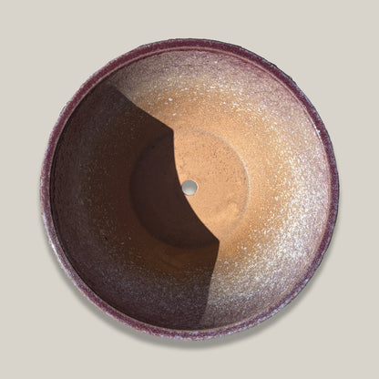 372L72FS - Falling Purple Low Wide Planter-FREE SHIPPING