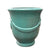 Aqua Medallion Urn - Dolphin - Ten Thousand Pots