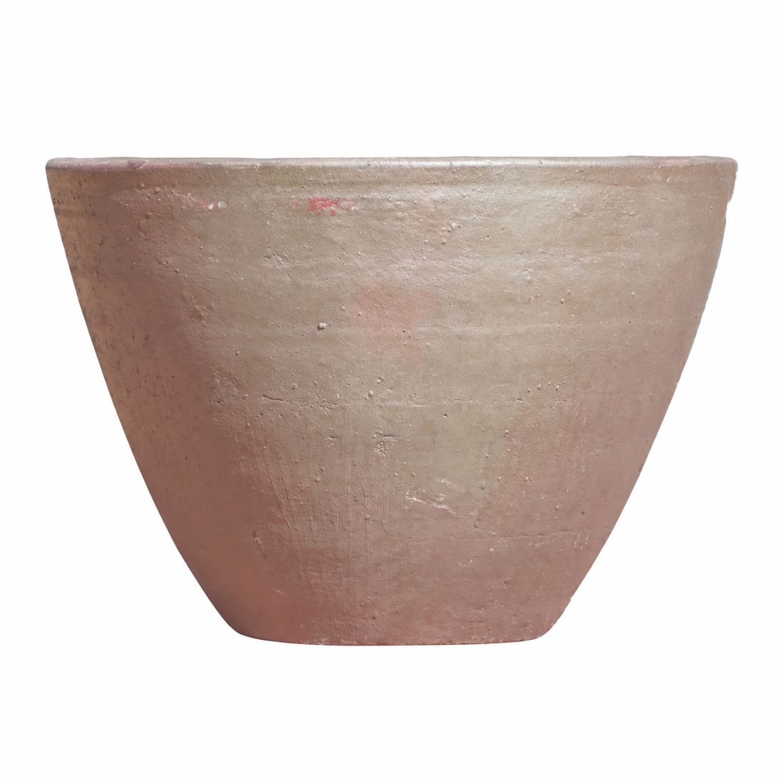 602R14 - Iron Clay Giant Cone Ceramic Planter