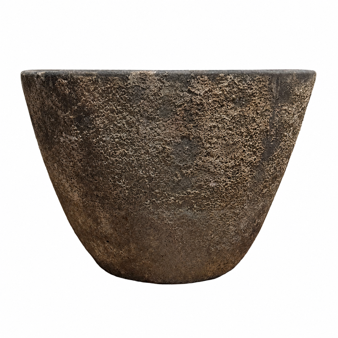 602R29 - Relic Rust Rustic Giant Cone Ceramic Planter