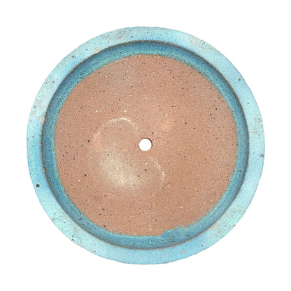 603R17FS - Matte Green Rustic Style Wide Bowl - FREE SHIPPING