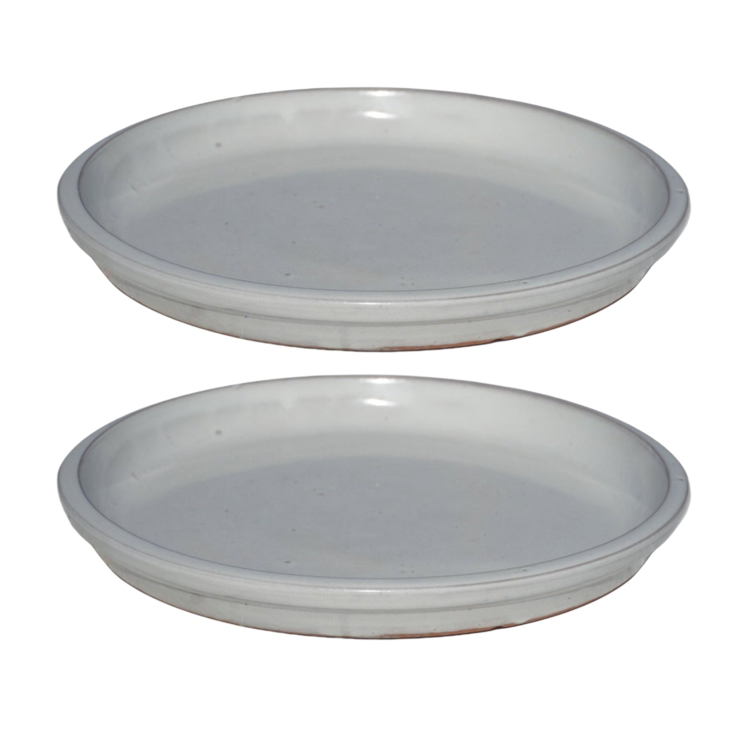 Round White Ceramic Plant Saucer Sizes