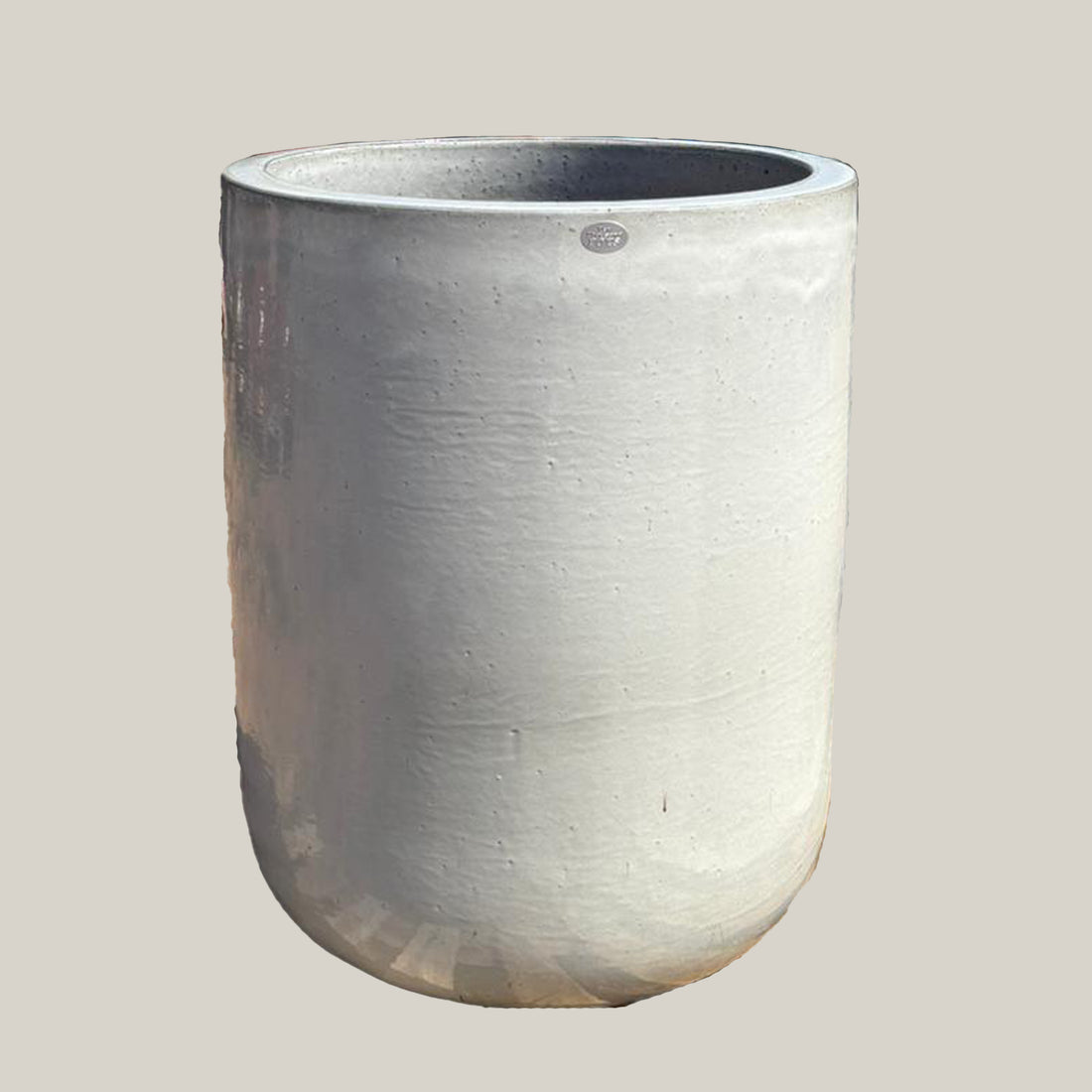 6140H25 - White Cylinder Planter