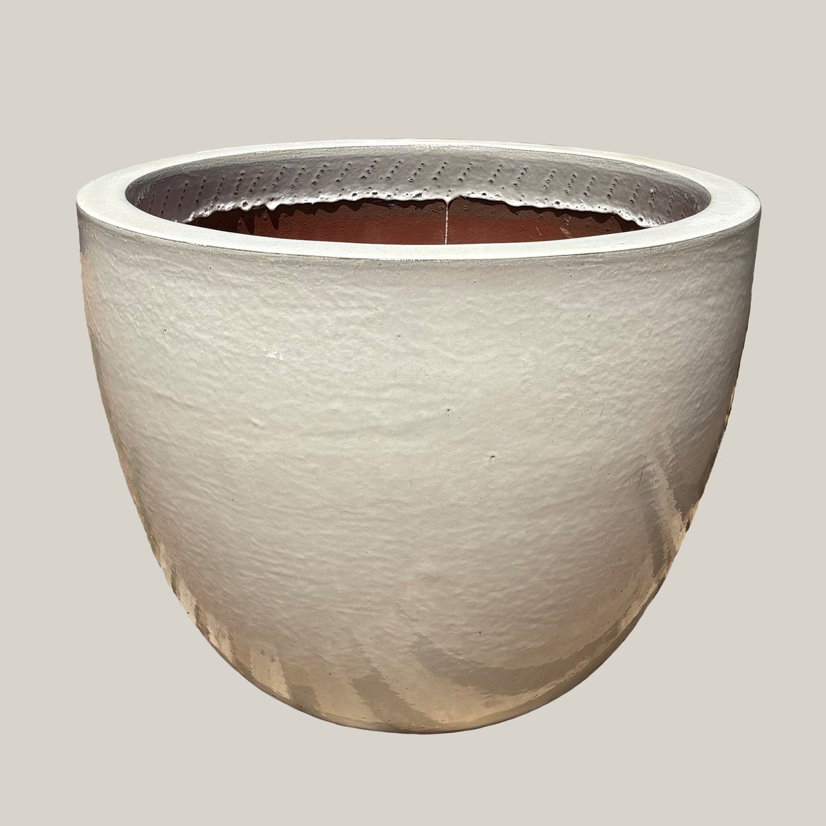 White Lion Egg Planter