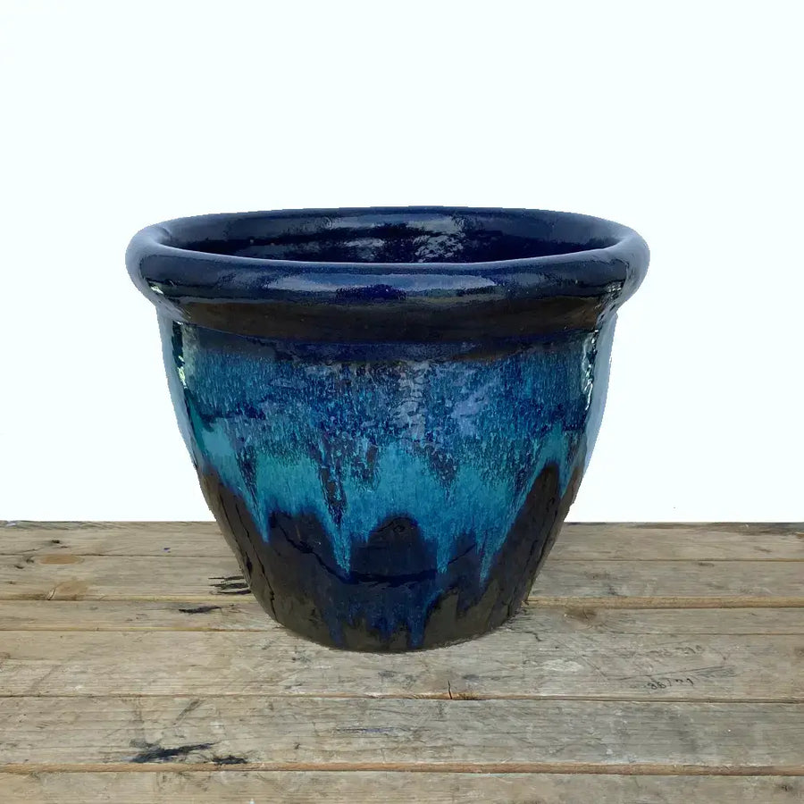 Ceramic Low Cana Pot | Ten Thousand Pots