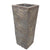 Rainforest Sand Dragon wedge planter, slightly angled view showcasing the artisan-glazed ceramic finish and tapered wedge profile