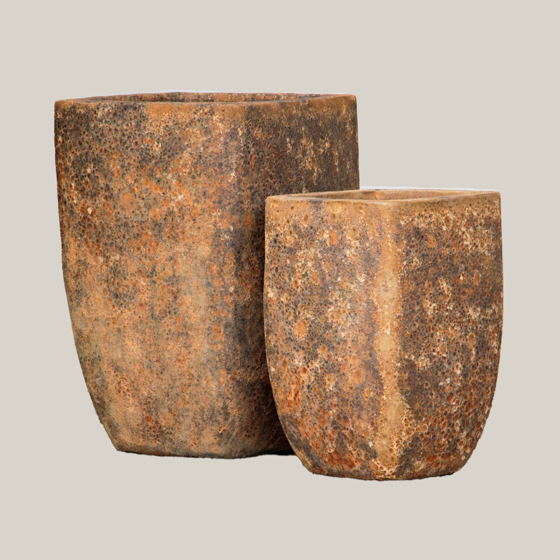 Angkor Milan Rounded Edge Square Ceramic Pot