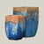 Milan Angkor/Marble Green Rounded Edge Square Ceramic Pot