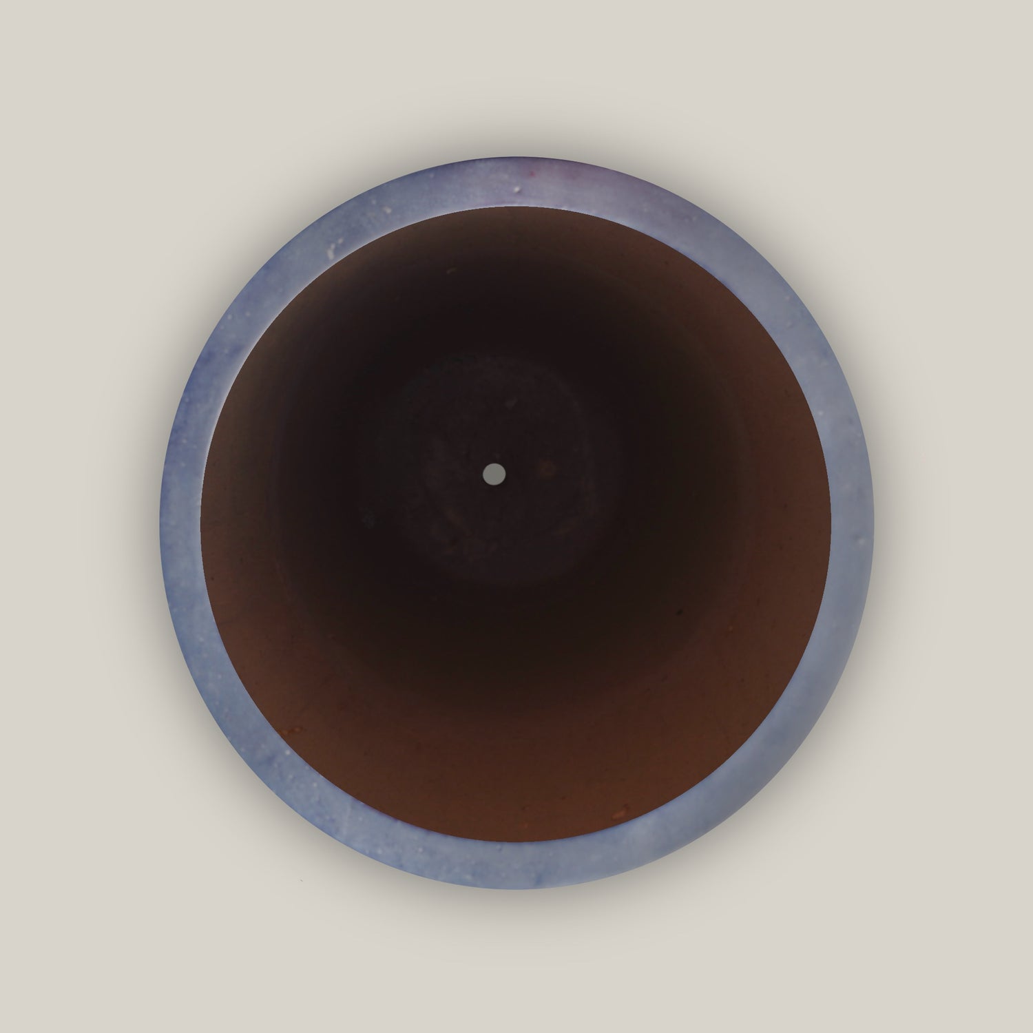 Matte Black Slim Round Ceramic Planter – additional view