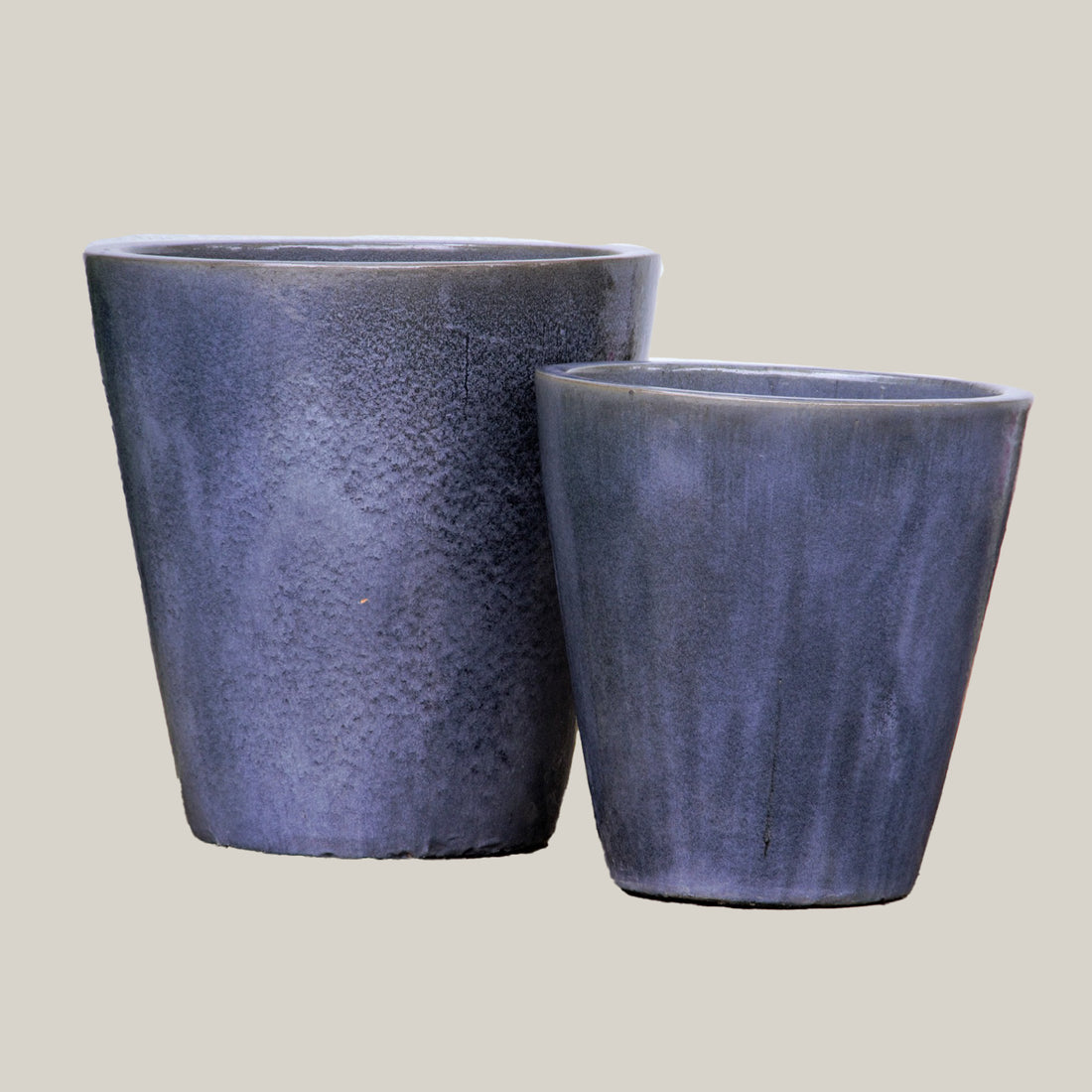 Grey Large Cone Planter