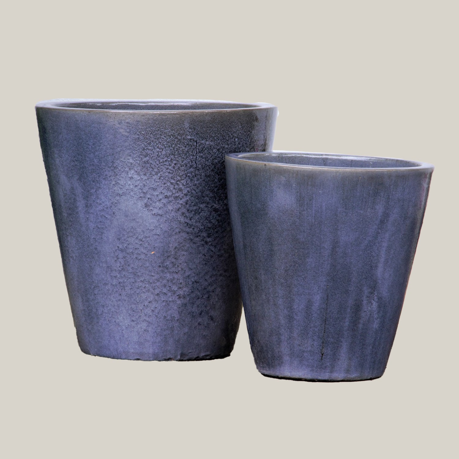 Grey Large Cone Planter