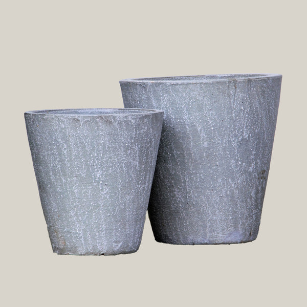 artstone plant pots Sandstone Large Ceramic Cone Planter