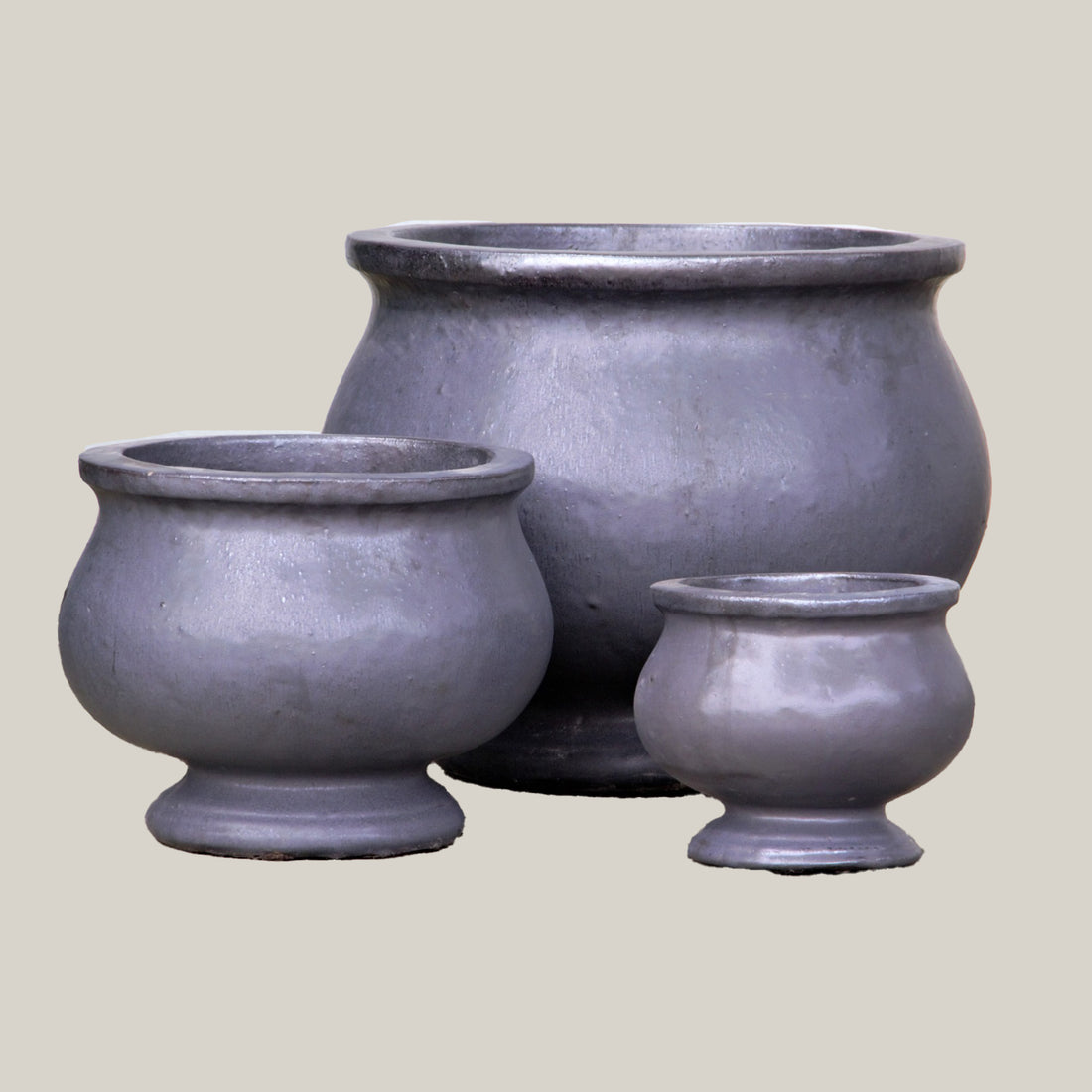 Matte Black Tavito Cup Ceramic Pot