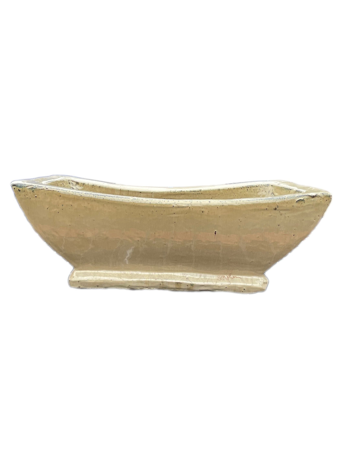 Short Ceramic Rectangular Planter - tenthousandpotsshop