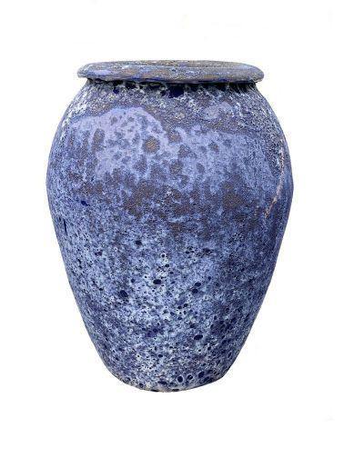 Seafoam Blue Large Ceramic Water Jar | Ten Thousand Pots