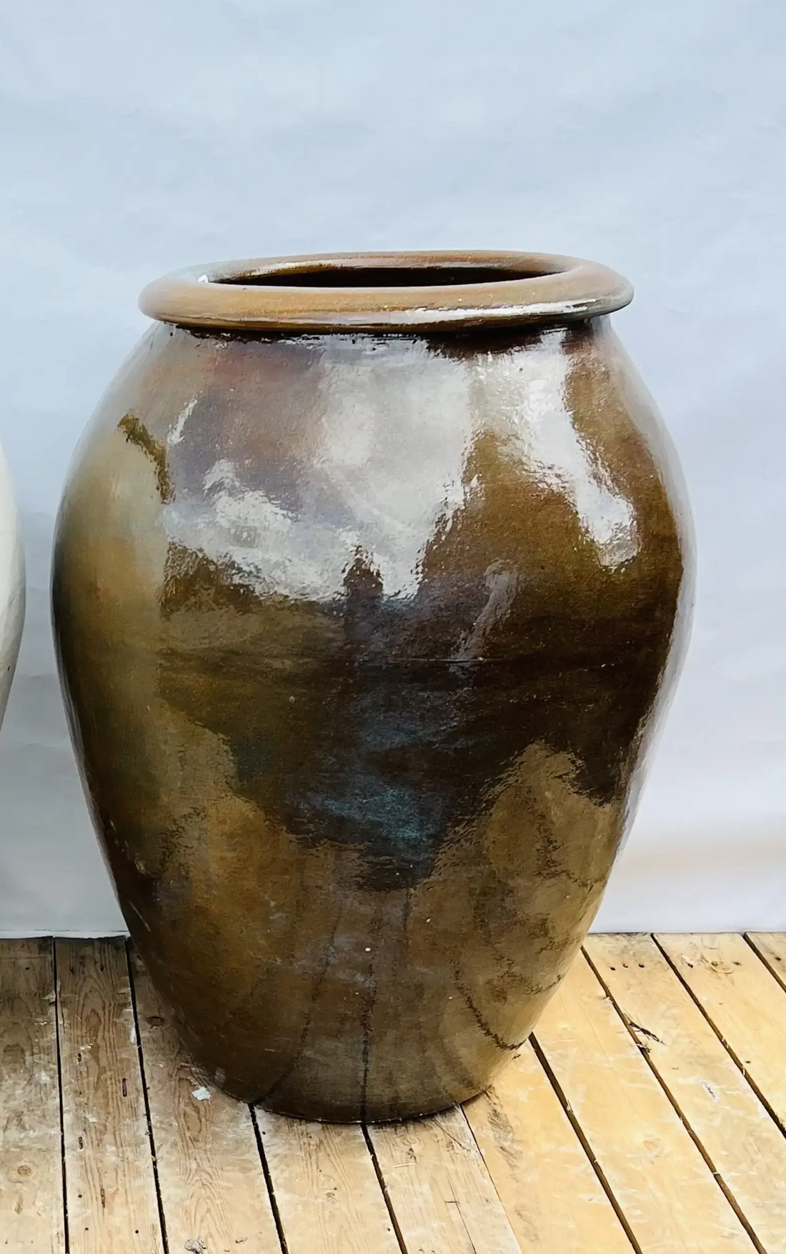 9133P74 - Tuscany Aqua Large Ceramic Water Jar