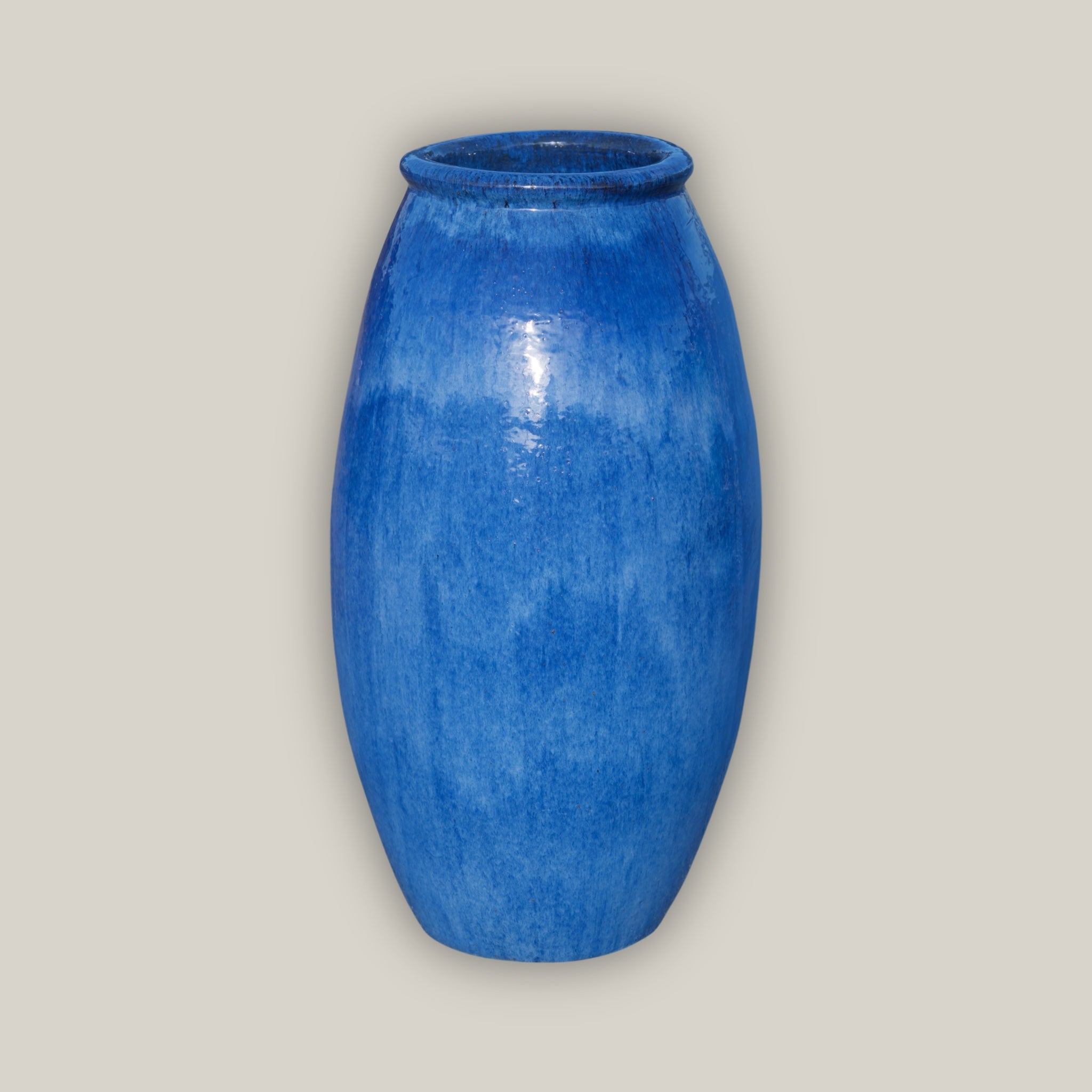 9894C1 - Cobalt Blue Ceramic Toggle Pot with Lip