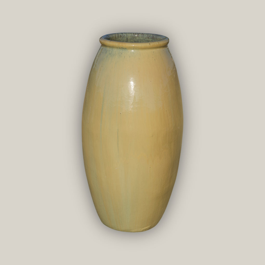 9894C11FS - Cream Ceramic Toggle Pot with Lip FREE SHIPPING