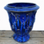 9926C46 - Antique Cobalt Blue Lucca Ceramic Urn Planter