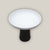 3106L4FS - Ceramic Bird Bath - White Top and Black Stand
