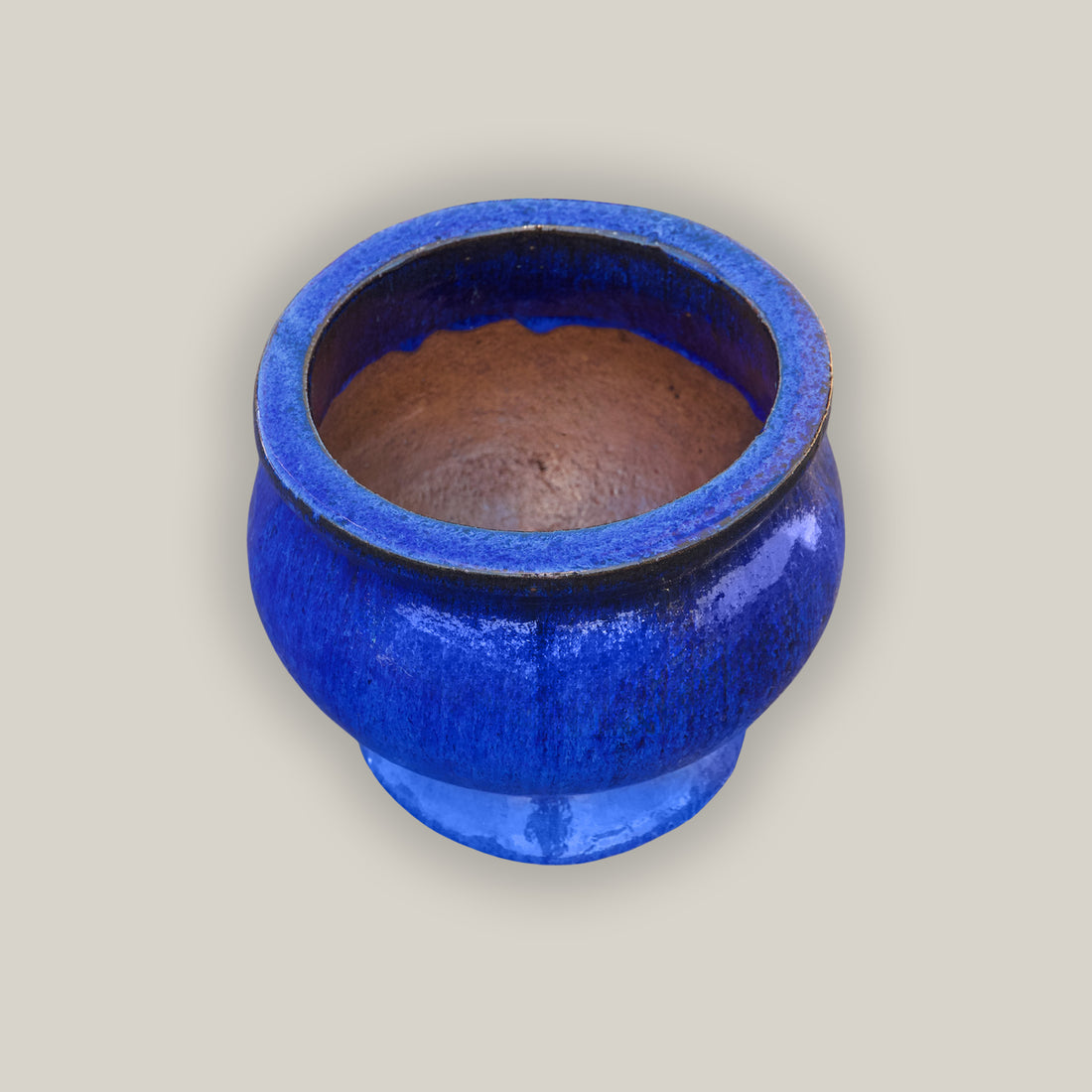 8646N8 - Blue Tavito Cup Ceramic Pot
