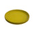 Round Atomic Yellow Ceramic Clay Plant Saucer